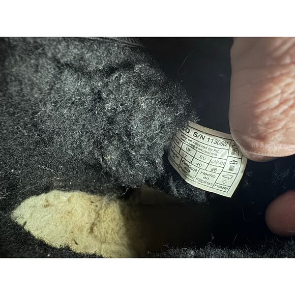 UGG Classic Mini black chunky Sequin boot in black mirror bling sz 9 iob - Picture 11 of 14